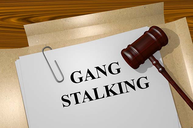 Gang Stalking Investigations Gavel Laying On Gang Stalking Papers