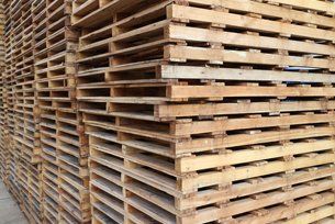 Wood pallets