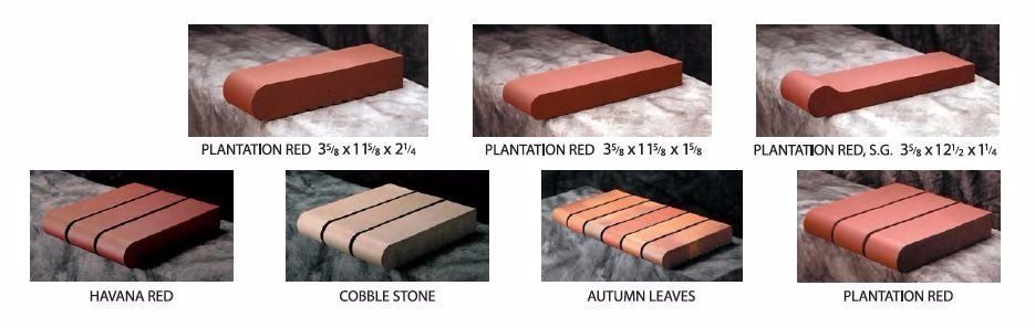 Comparison chart of eight 3D-rendered red-and-black upholstered sofa designs on white background