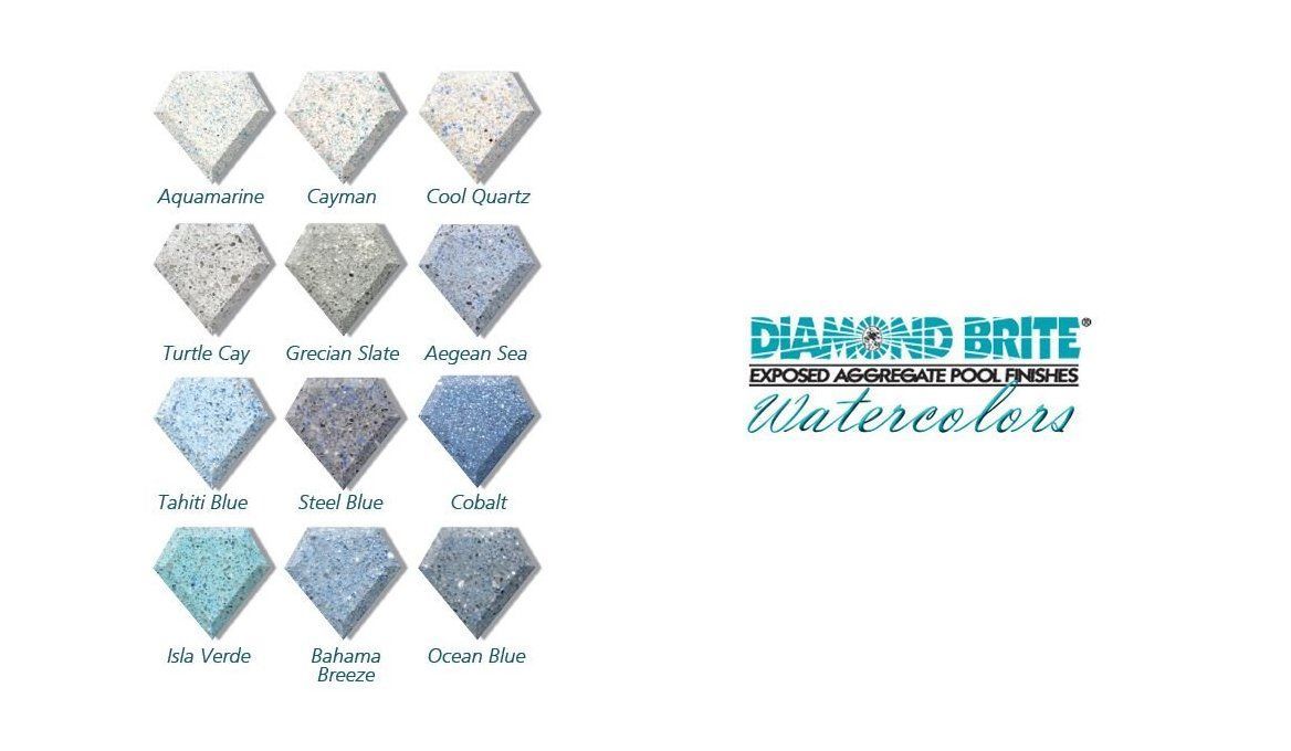 Diamond quilt block pattern sheet with nine pastel watercolor designs and a title logo on the right