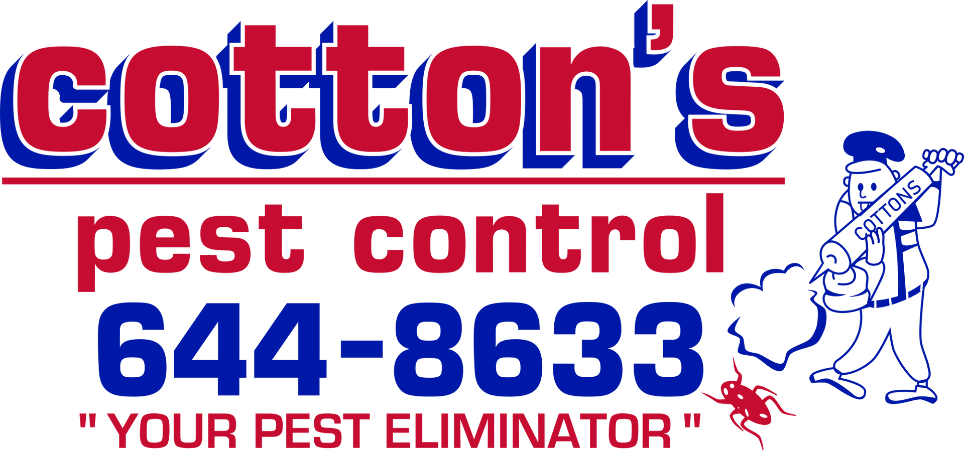 Cotton's Pest Control - Logo