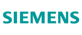 Siemens logo in teal against a white background.
