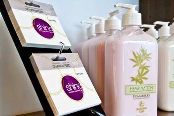 Tanning spa salon products
