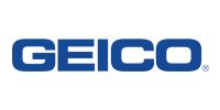 GEICO blue logo on a white background