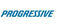 Progressive logo in blue italic text on a white background