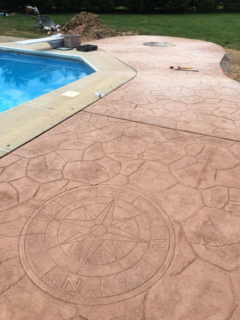 New Stamped Concrete