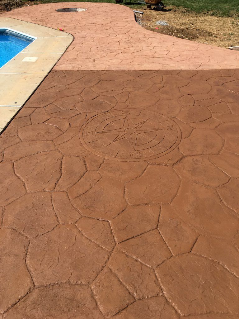 New Stamped Concrete