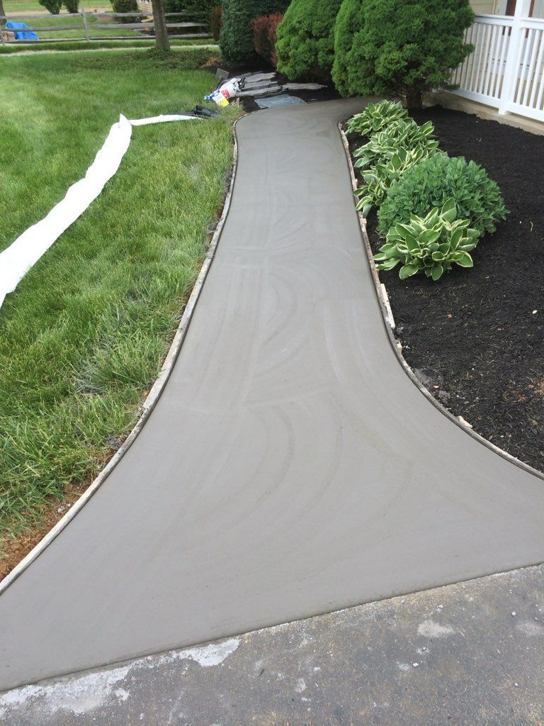 New Stamped Concrete