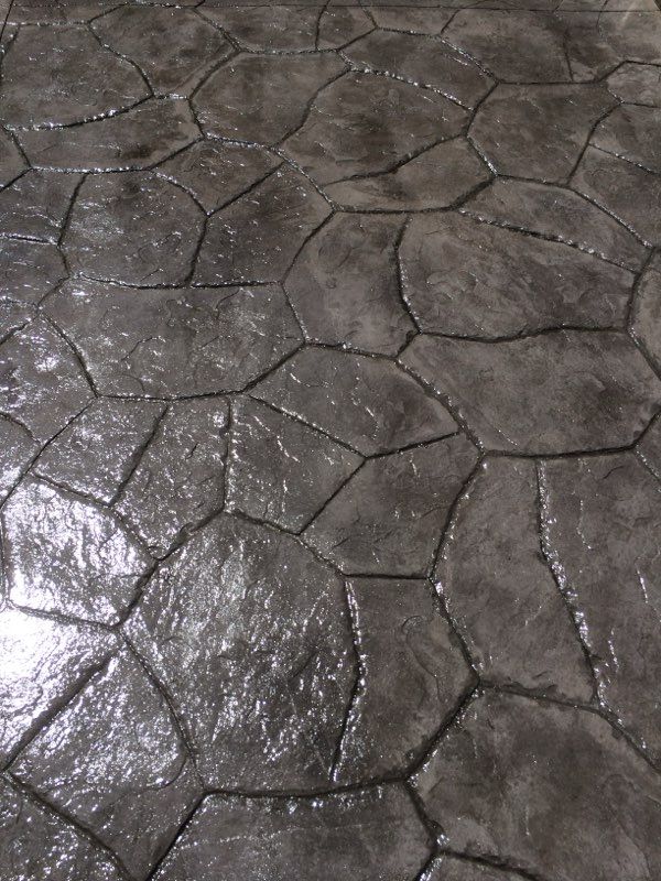 New Stamped Concrete
