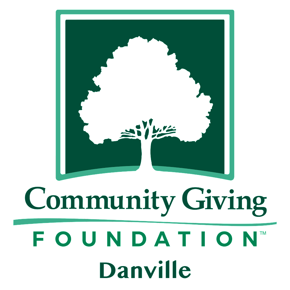 The logo for the community giving foundation in danville