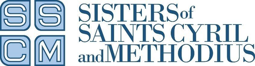 A logo for the sisters of saints cyril and methodius