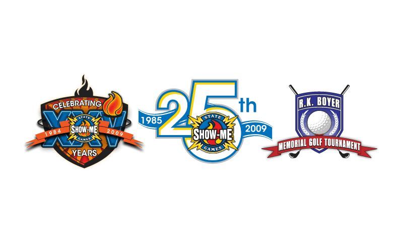 Three different logos.