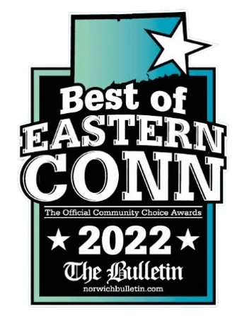 a logo for the best of eastern conn community choice awards .