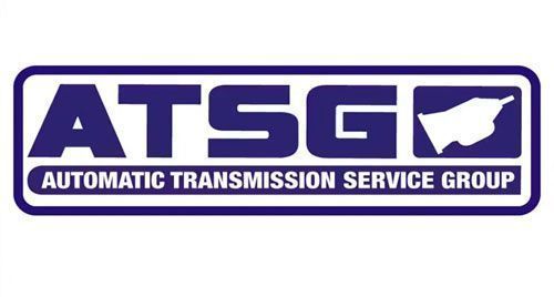 ATSG logo: Blue and white rectangle with