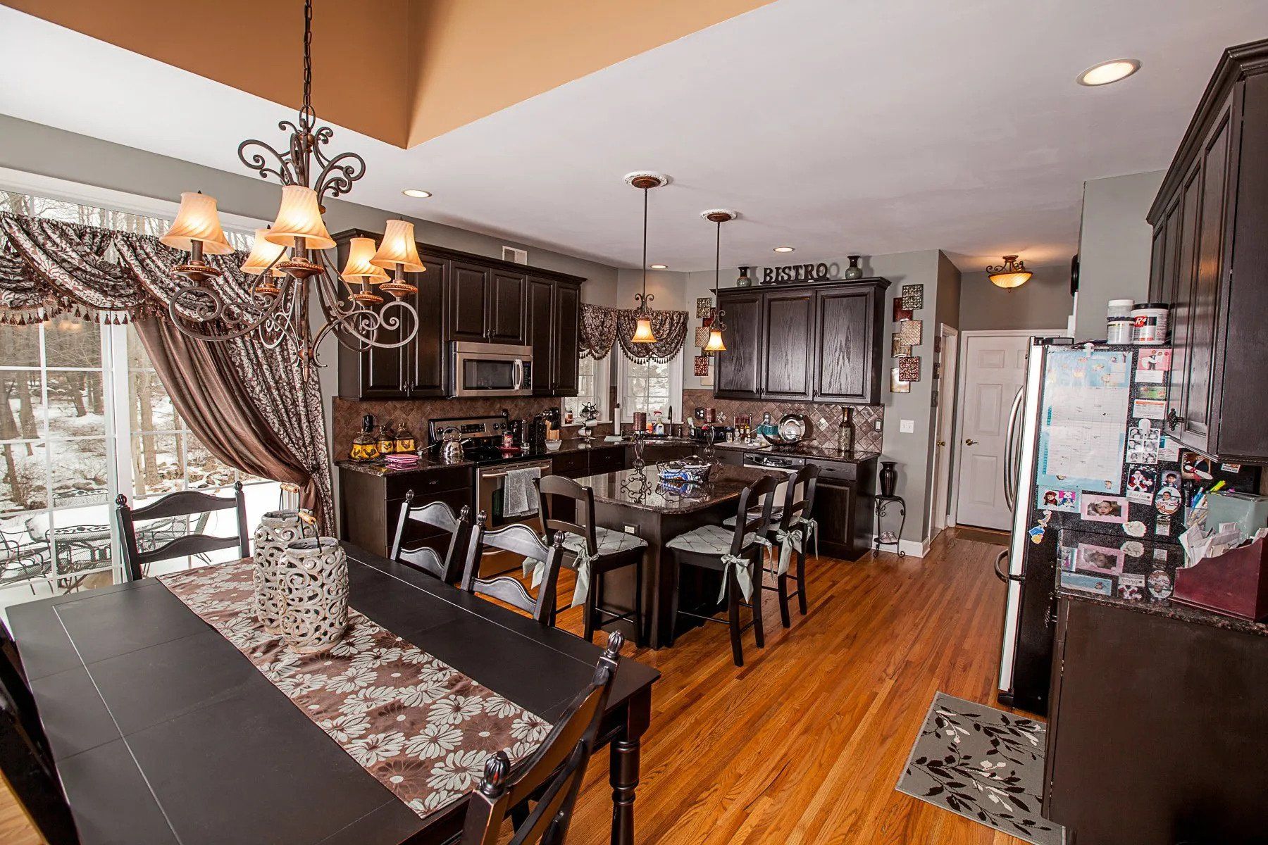 dining room lighting and chandelier installation