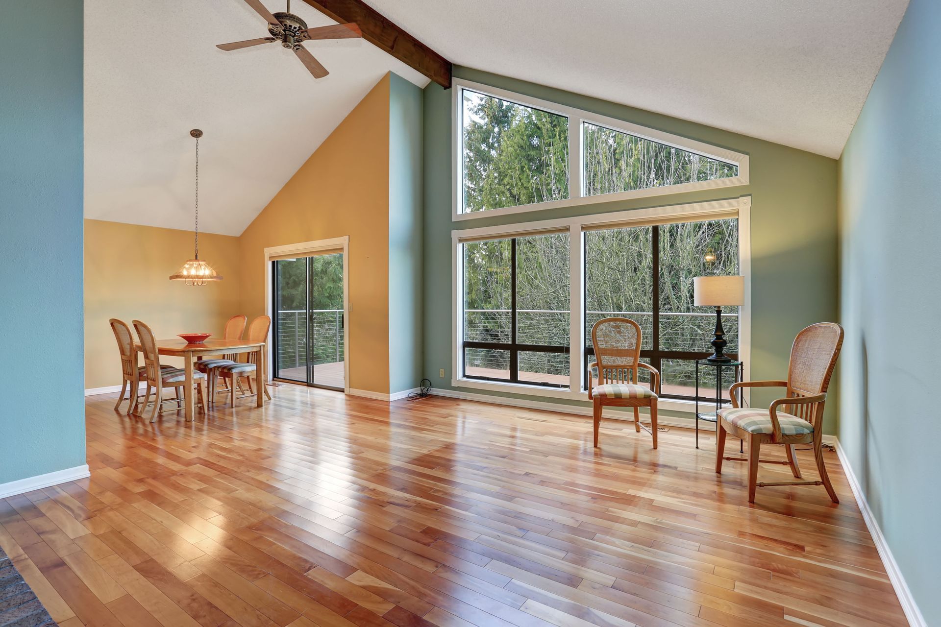 wood floor refinishing services