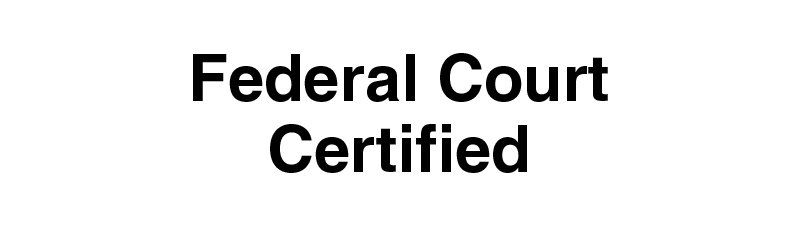 Federal Court Certified