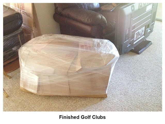finished golf clubs