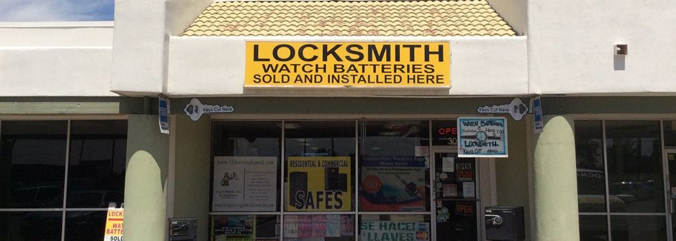 Locksmith storefront