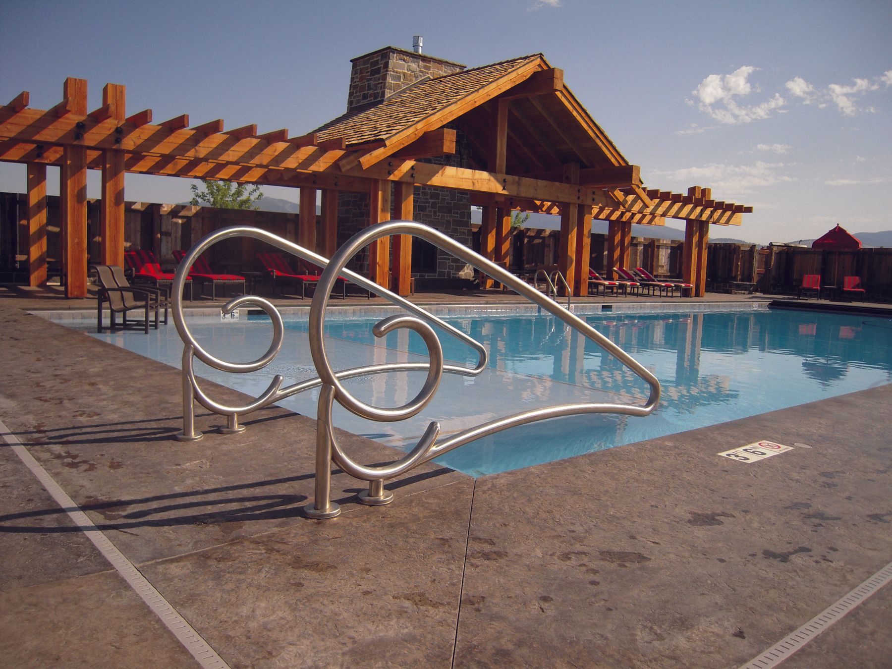 Rails and Ladders for Pools