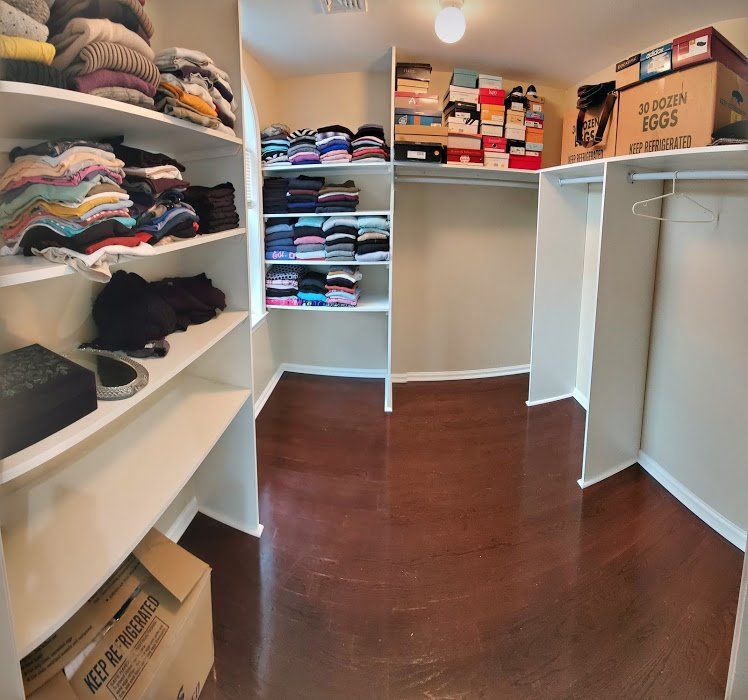 Closet remodeling