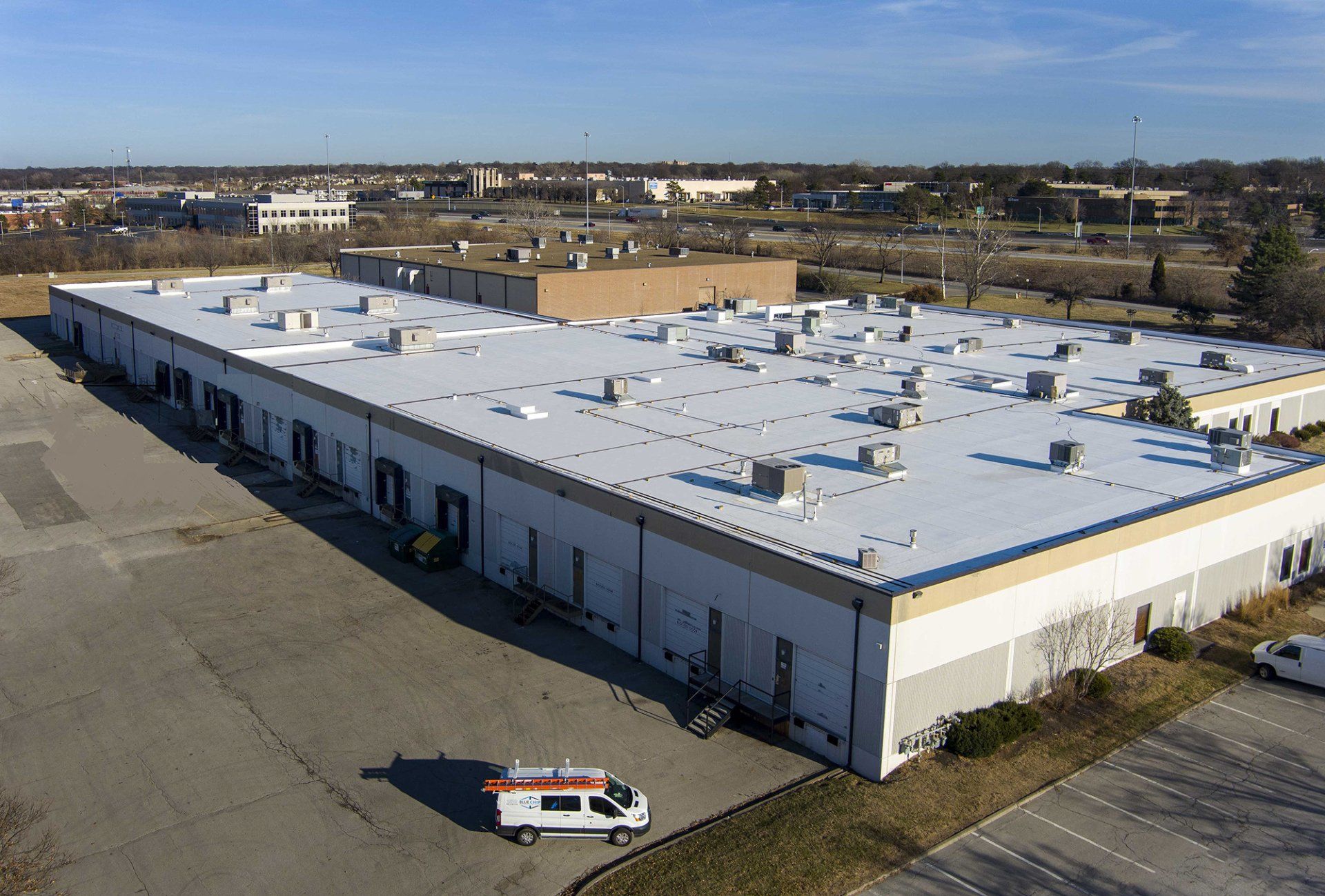 Commercial roofing - Healthmate, Lenexa, KS