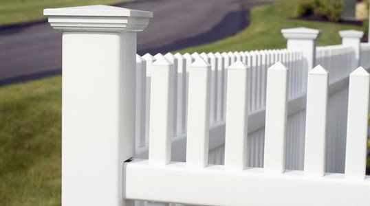 Vinyl fence