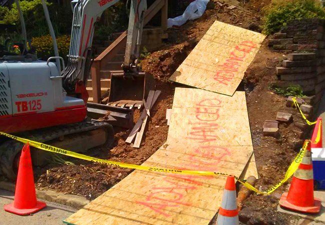 Emergency sewer line repair