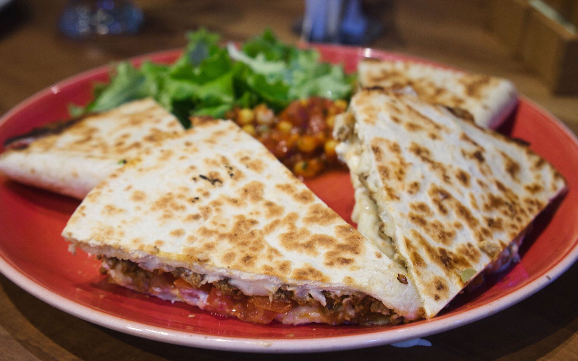 quesadillas