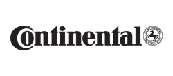 Continental logo with black text and a horse inside a circle on the right.