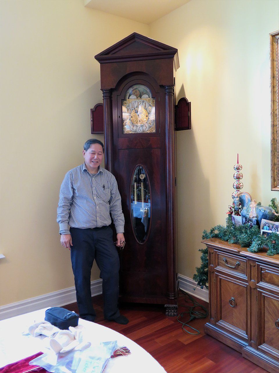 Herschede floor clock