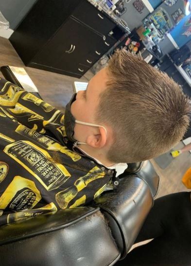 Kids haircut