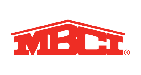 Red MBT logo with a roofline outline and registered trademark symbol