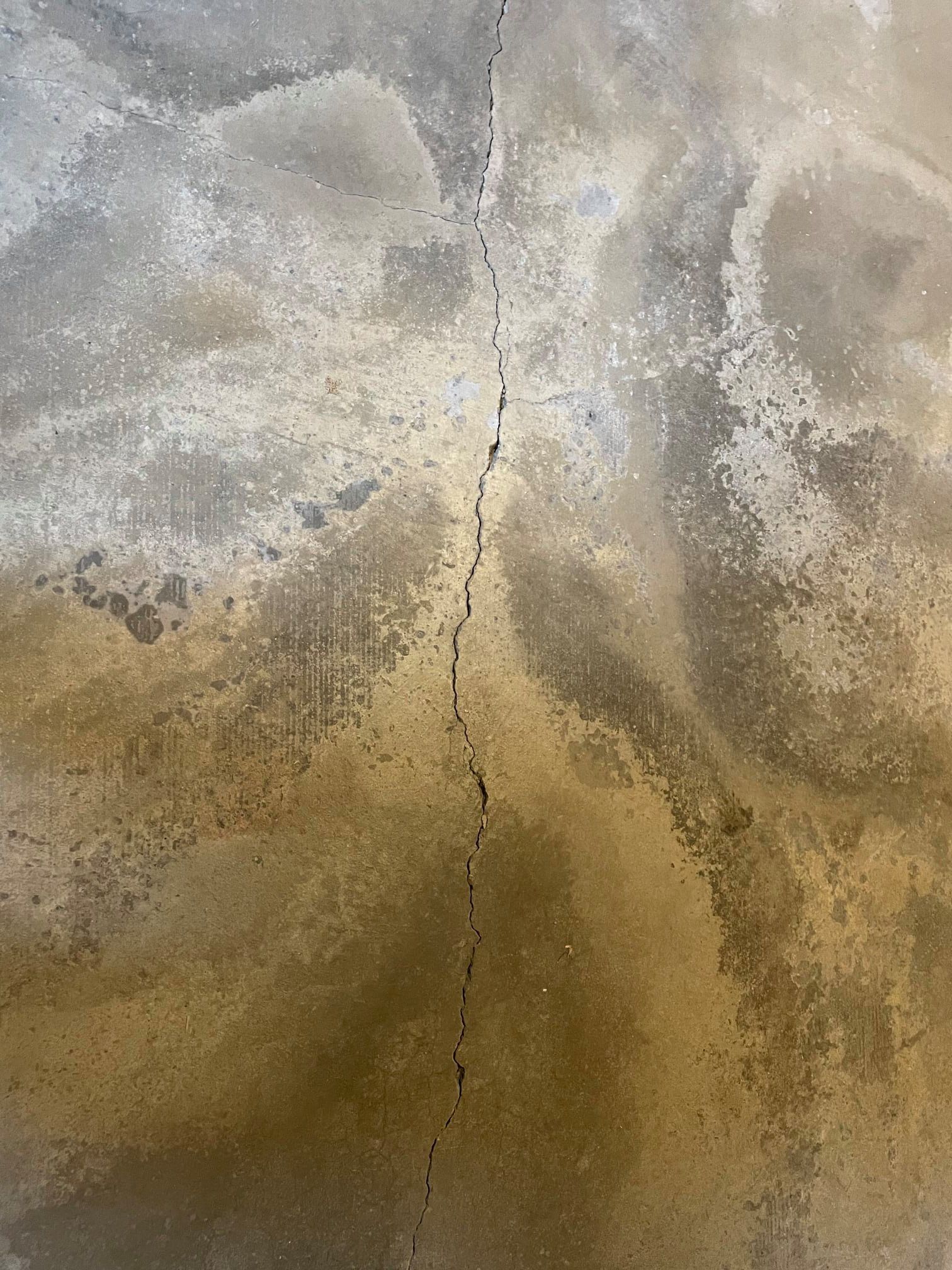 Concrete floor ready for epoxy