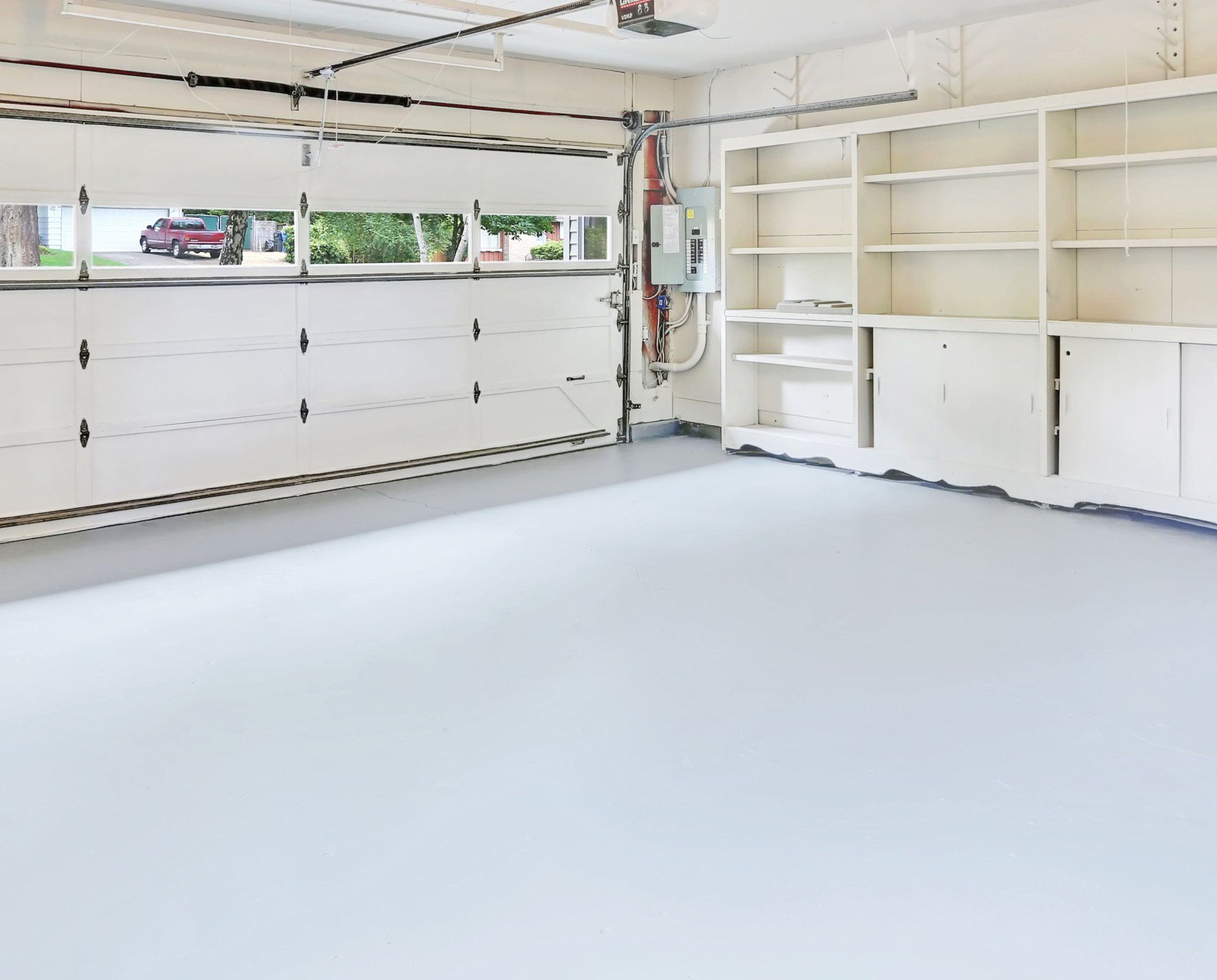Garage flooring