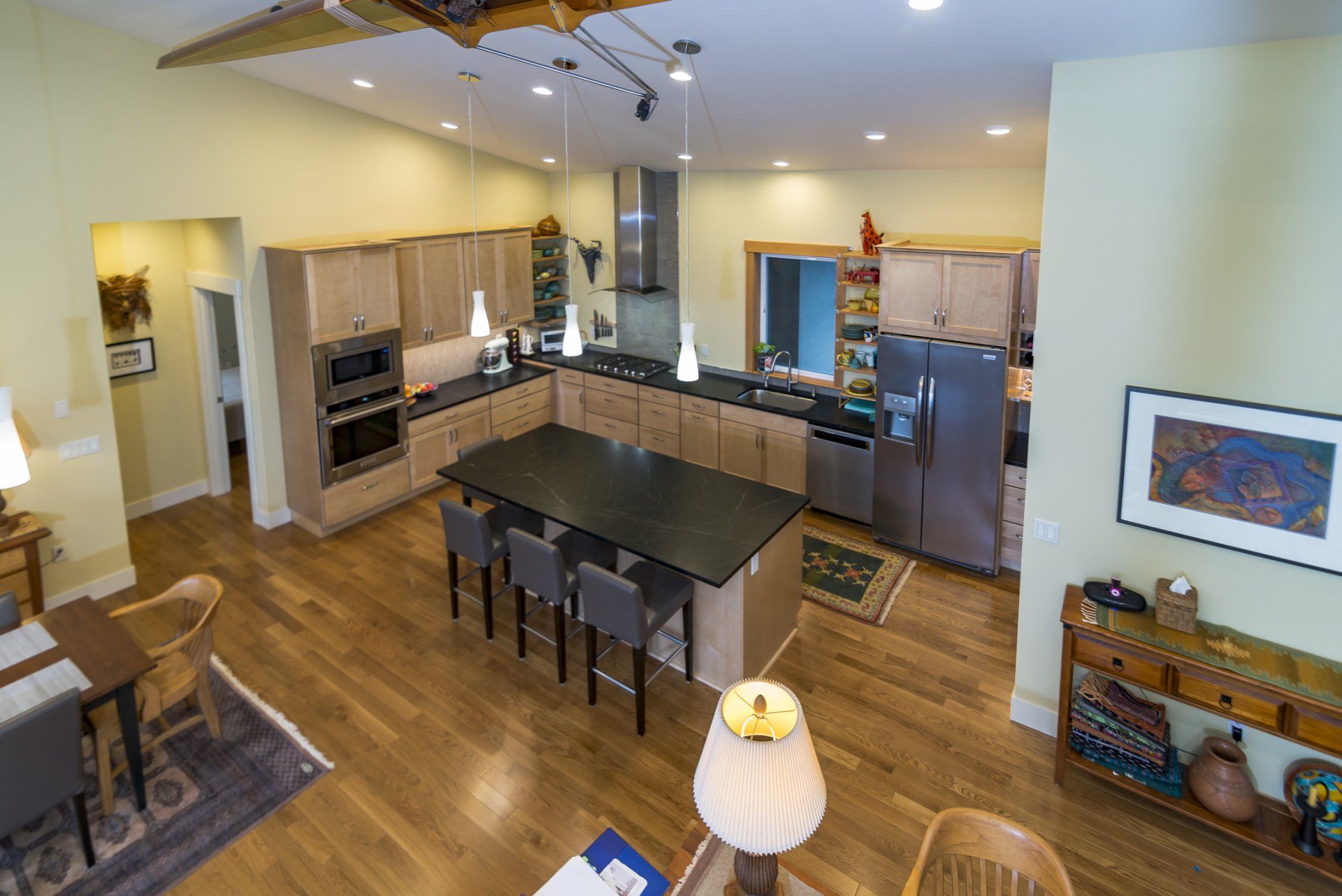 Kitchen - overhead view