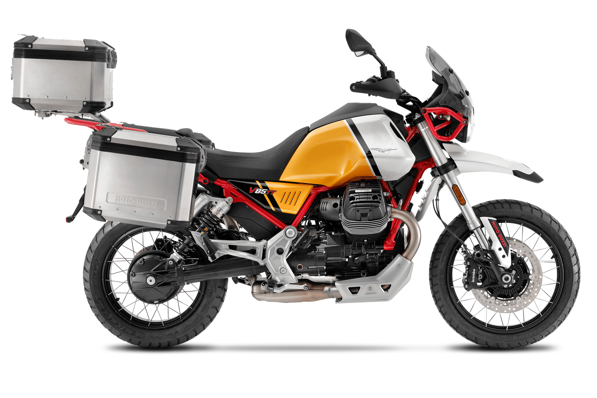 2023 Moto Guzzi V85TT Adventure Giallo Mojave