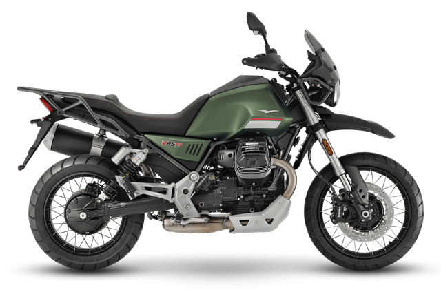 2023 Moto Guzzi V85TT Verde Altaj