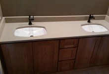 Quartz doesn't stain easily