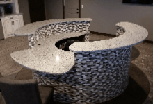 Quartz is a manufactured stone