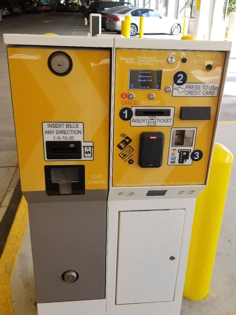A parking meter with the number 2 on it