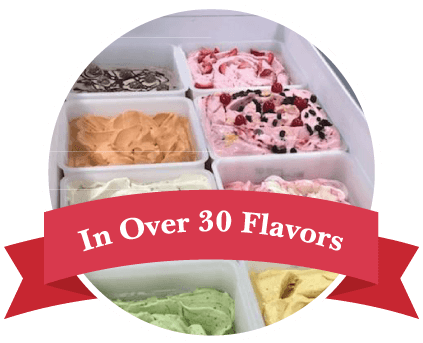 30 flavors of ice cream