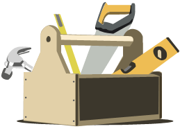 carpenter's toolbox Icon