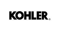 KOHLER logo in bold black letters on a white background