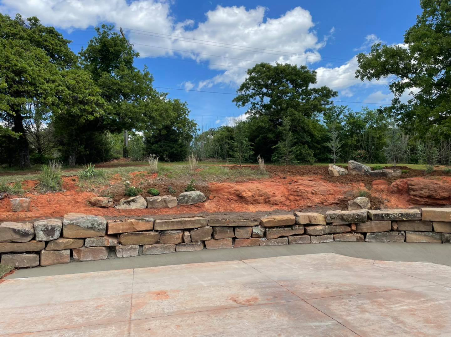Hardscaping design