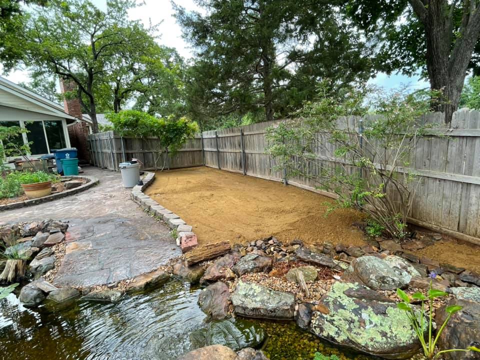 Landscape water features