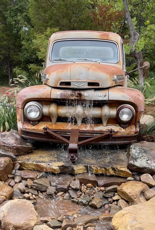 Landscape water features