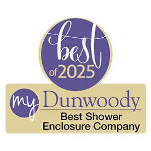 A logo for my Dunwoody Best Shower Enclosure Company.