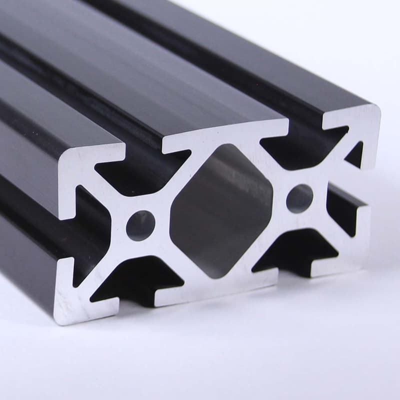 A close up of a piece of metal with holes in it