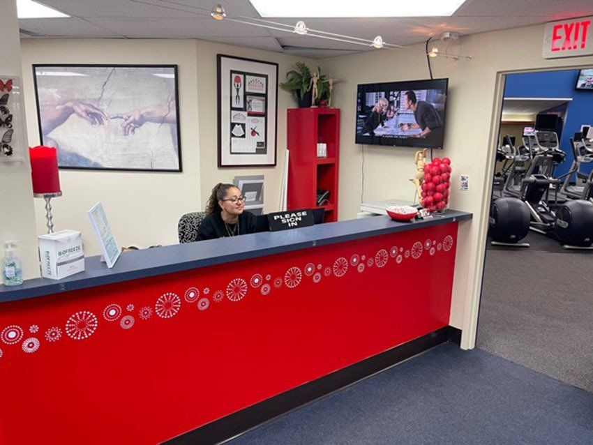 Rebound Physical Therapy lobby